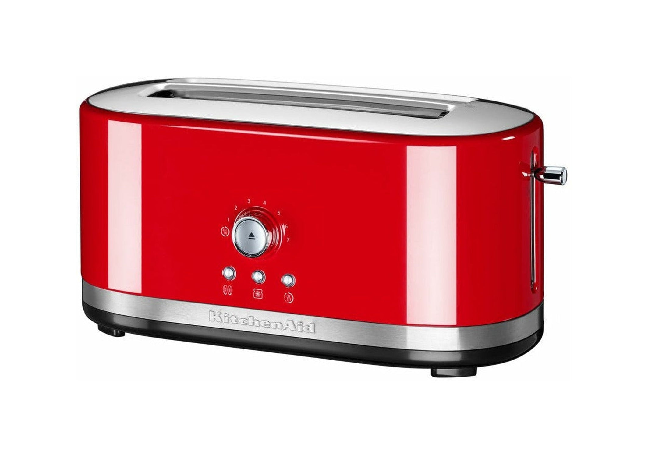 Kökhjälp 5 kmt2116 Manual Long Slot Toaster för 2 skivor, Empire Red