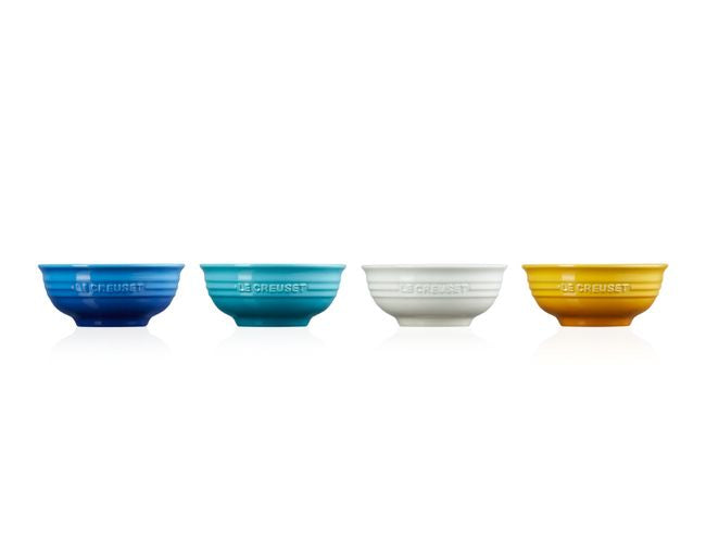 Le Creuset Rivieira Collection Set med 4 Mini Bowls