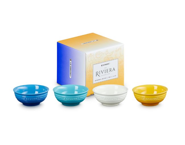 Le Creuset Rivieira Collection Set med 4 Mini Bowls