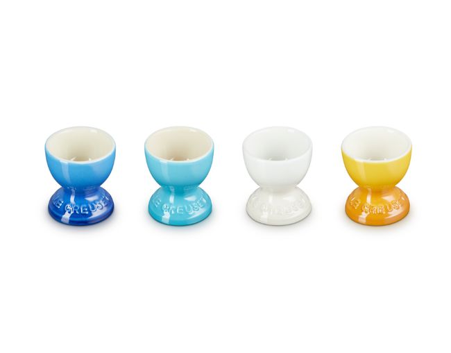 Le Creuset Riviera Egg Cup Made Of Stoneware 4 Set