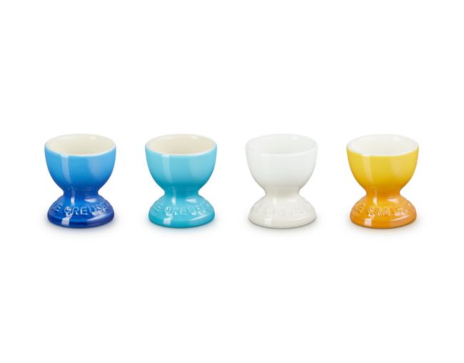 Le Creuset Riviera Egg Cup Made Of Stoneware 4 Set