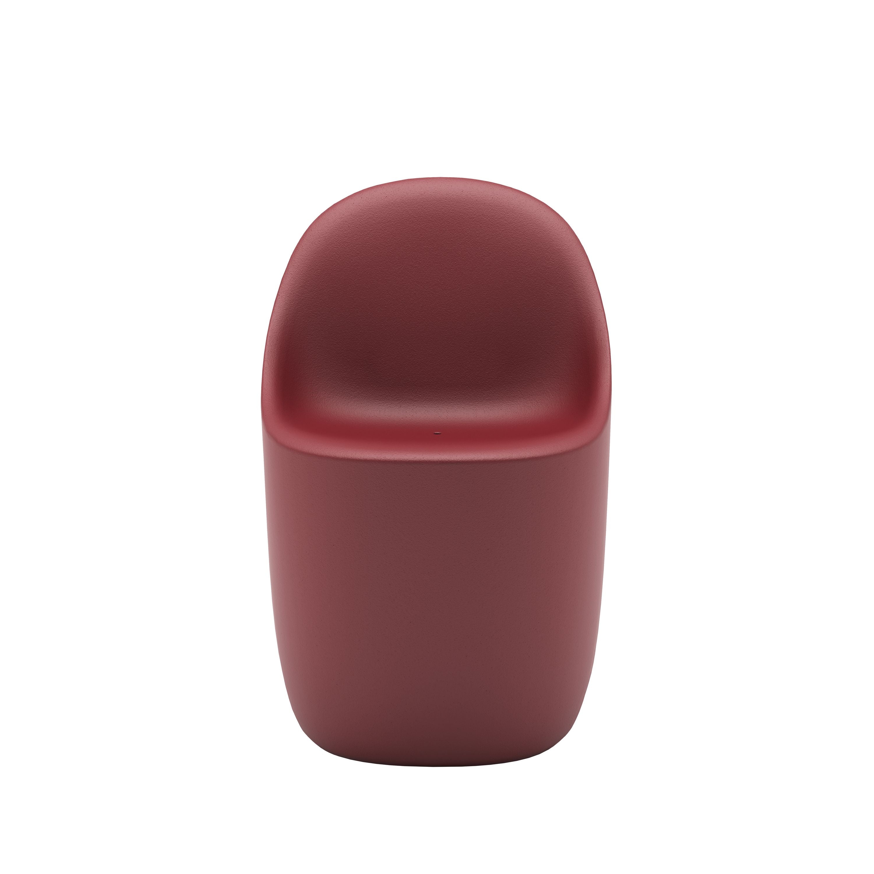 Chaise de pavé Qeebo, rouge indien