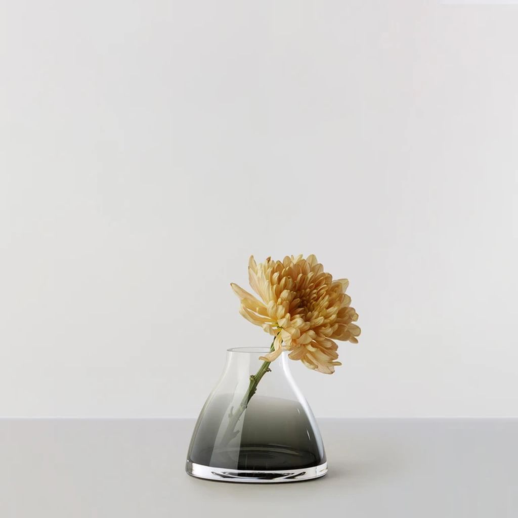 Collection RO n ° 1 Vase fleurie Øx H 13 x12, Smokey Grey